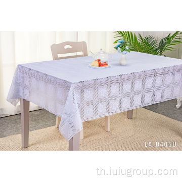 ผ้าปูโต๊ะลูกไม้สี่เหลี่ยมแบบกำหนดเอง Customized